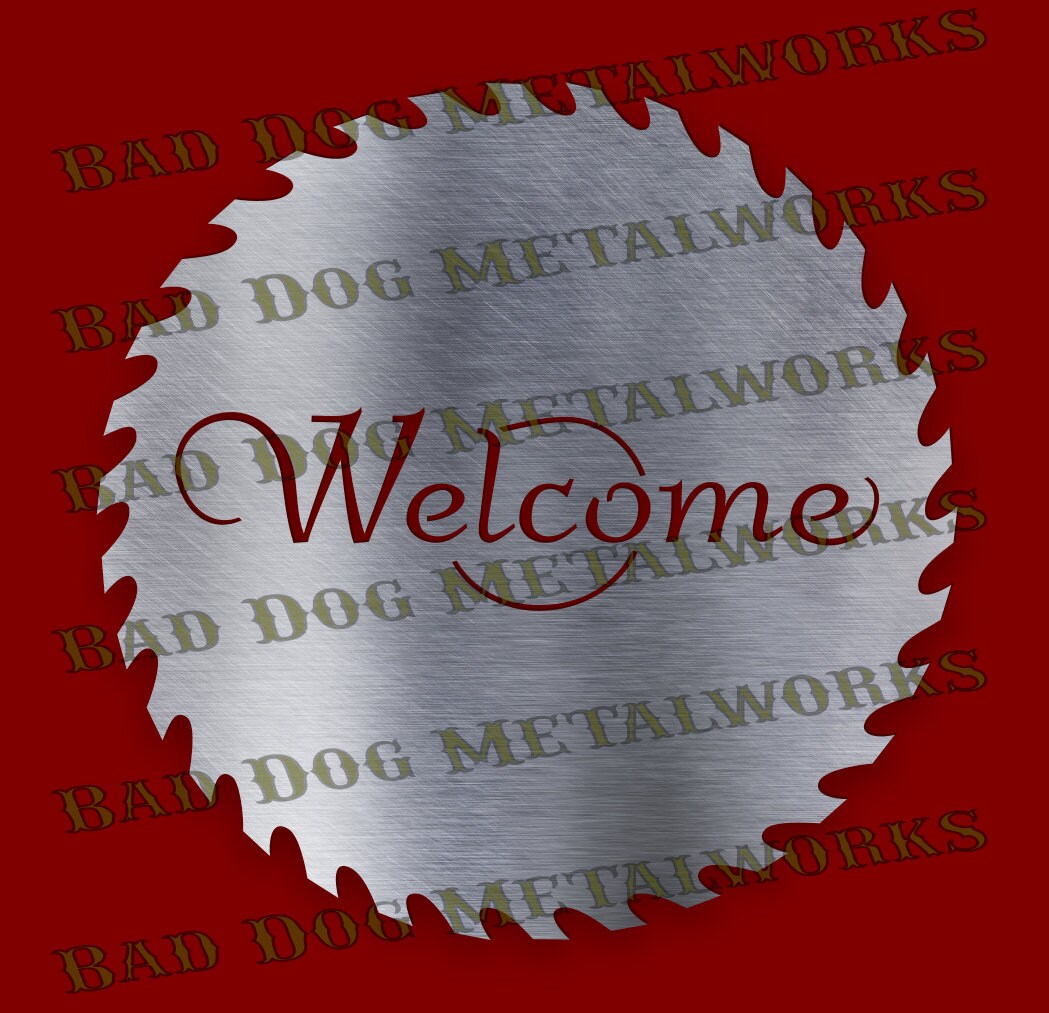 Saw Blade Svg Dxf Vector Digital Download Etsy