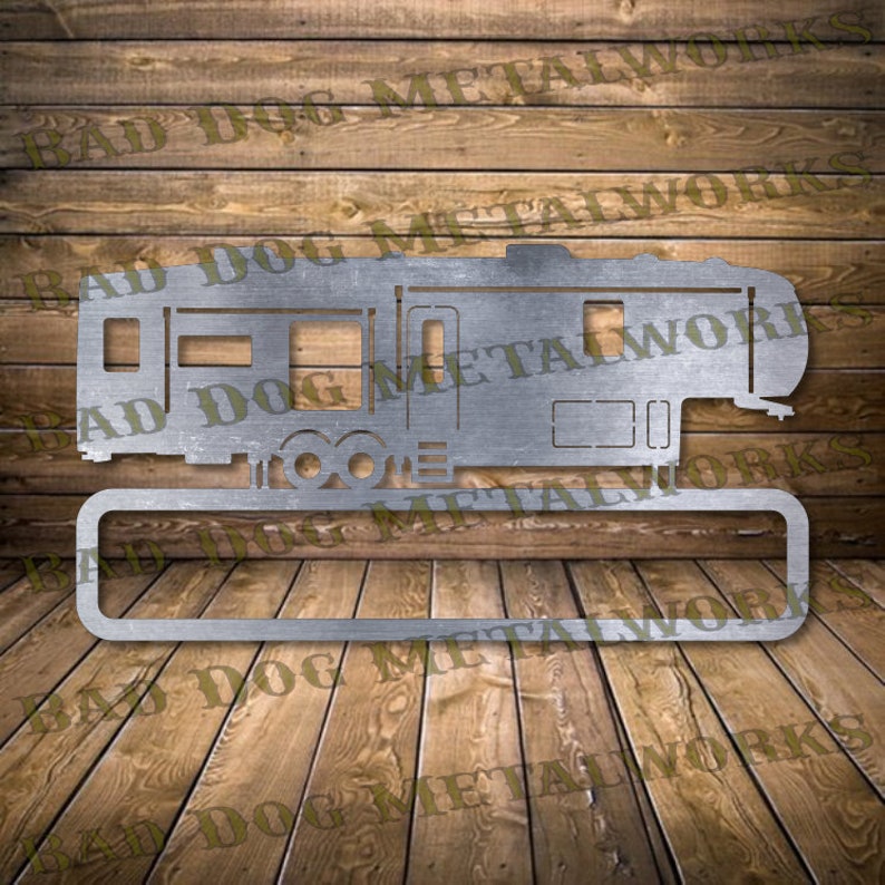 Download Fifth Wheel Camper Name Plaque Svg Dxf Digital Download | Etsy