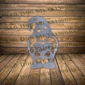 Be Mine Gnome Svg/Dxf - Bad Dog Metalworks Digital Download - Laser CNC Plasma Waterjet - Valentine&#39;s Day Svg - Valentine&#39;s Day Dxf Files