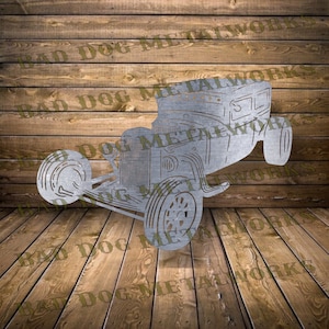 Archivo Rat Rod Dxf/Svg - Descarga digital de Bad Dog Metalworks - Láser CNC Plasma Waterjet - Coche Svg - Coche clásico Dxf - Archivo Rat Rod Svg - Plasma Dxf