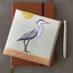 Heron, carta della fauna selvatica, natura, uccelli