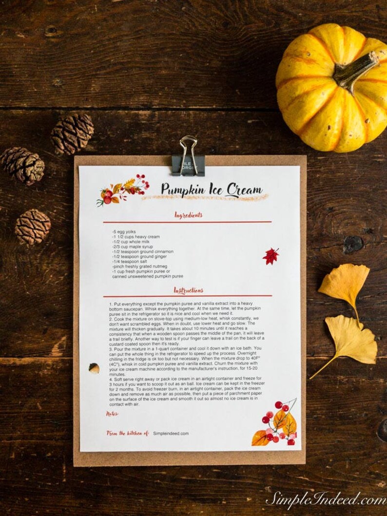 thanksgiving-recipe-card-printable-editable-recipe-card-fall-recipe
