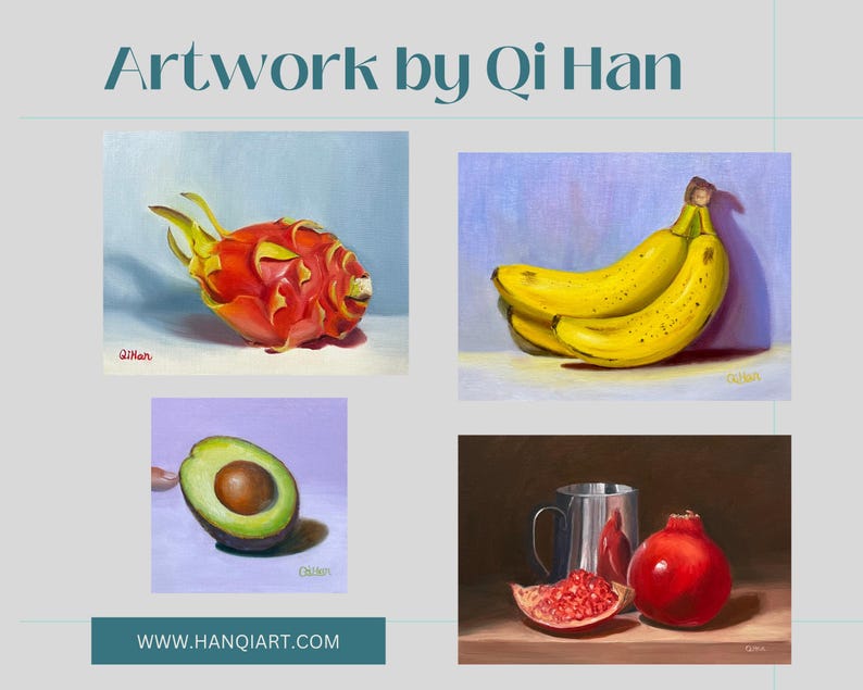 Crushed Cola Still Life Oil Painting: Fun Kitchen Food Art (8x8 Inches ...