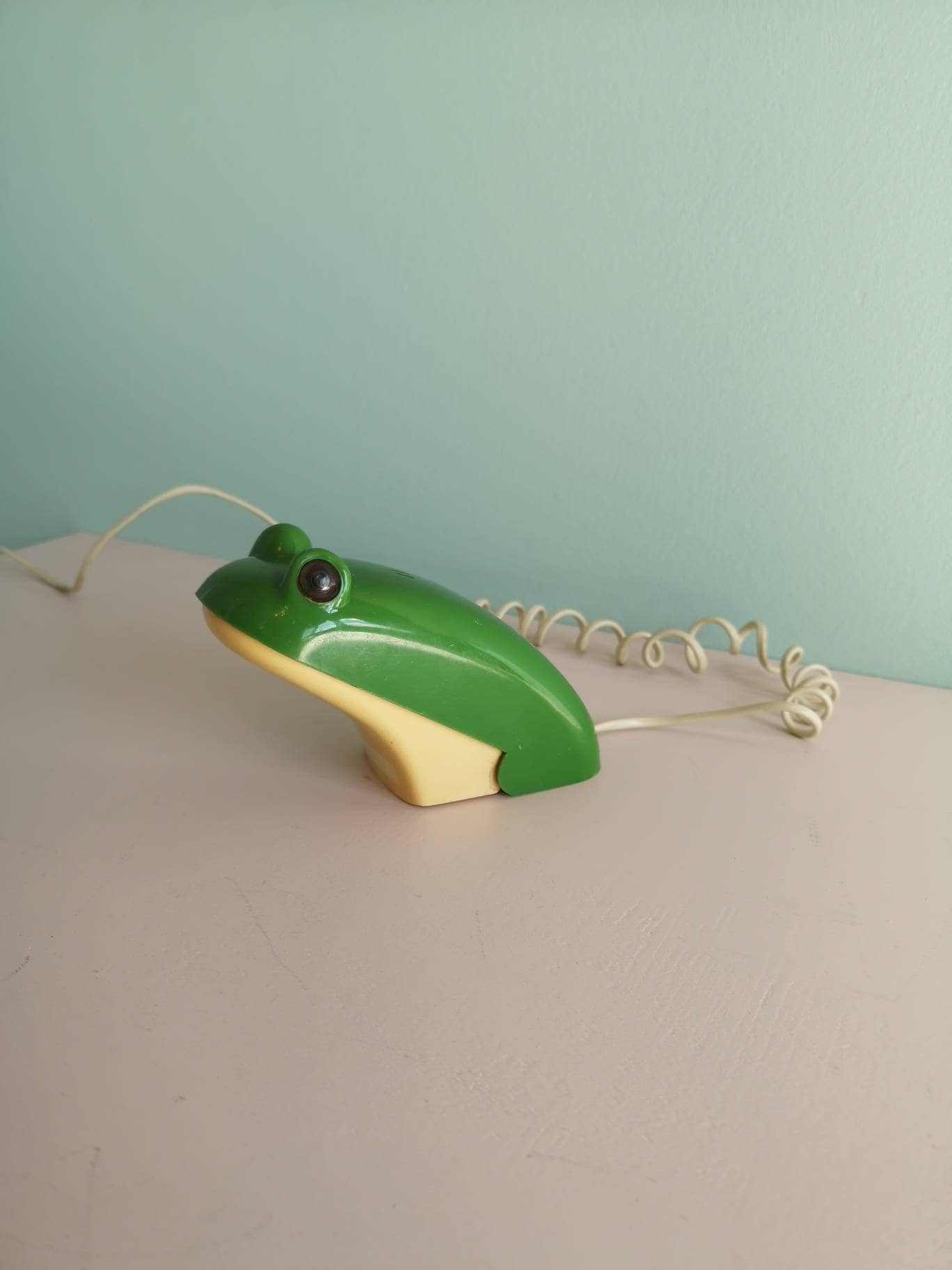 Vintage Frog Phone, Plastic Green Phone, House Phone - Etsy