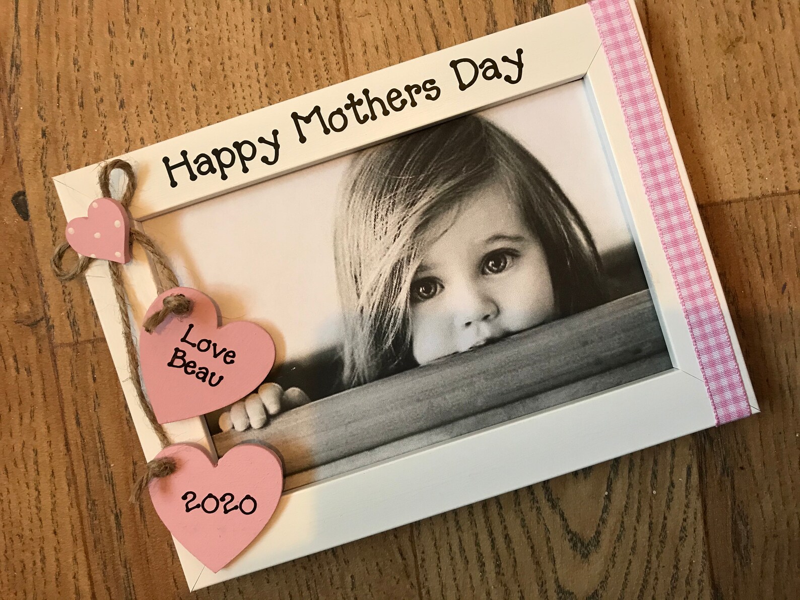 Personalised Happy Mothers Day Photo Picture Frame Birthday | Etsy