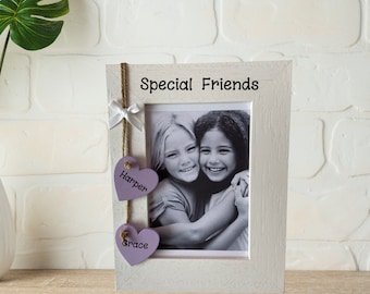 Personalised Special Cousins Niece Nephew Memory Birthday Gift Handcrafted Wooden Photo Frame Picture Keepsake Any Wording 6x4 5x7