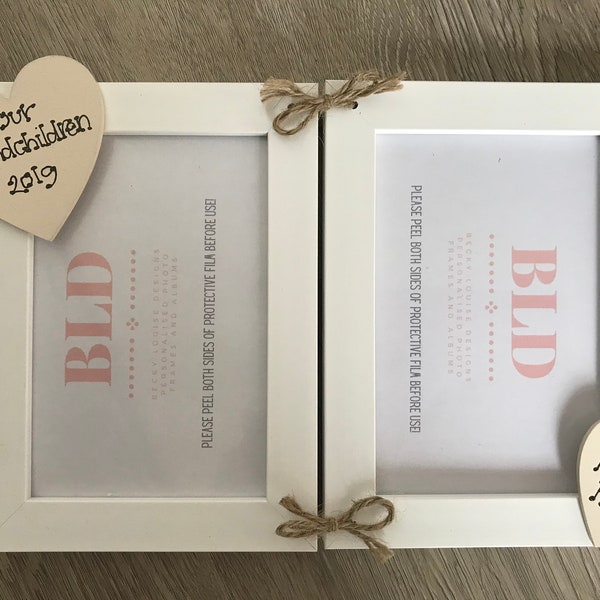 Grandchildren Frame Etsy
