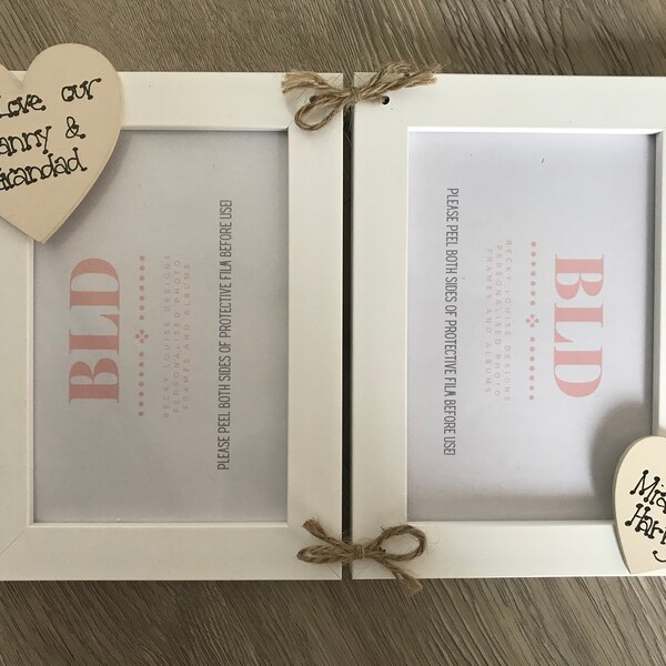 Double Picture Frame Etsy