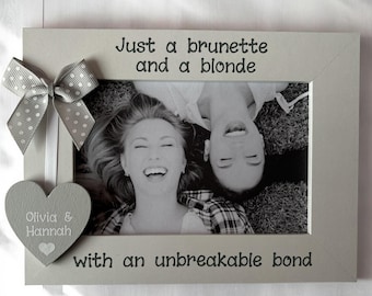 Friends Photo Frame,Personalised Custom Quote Gift