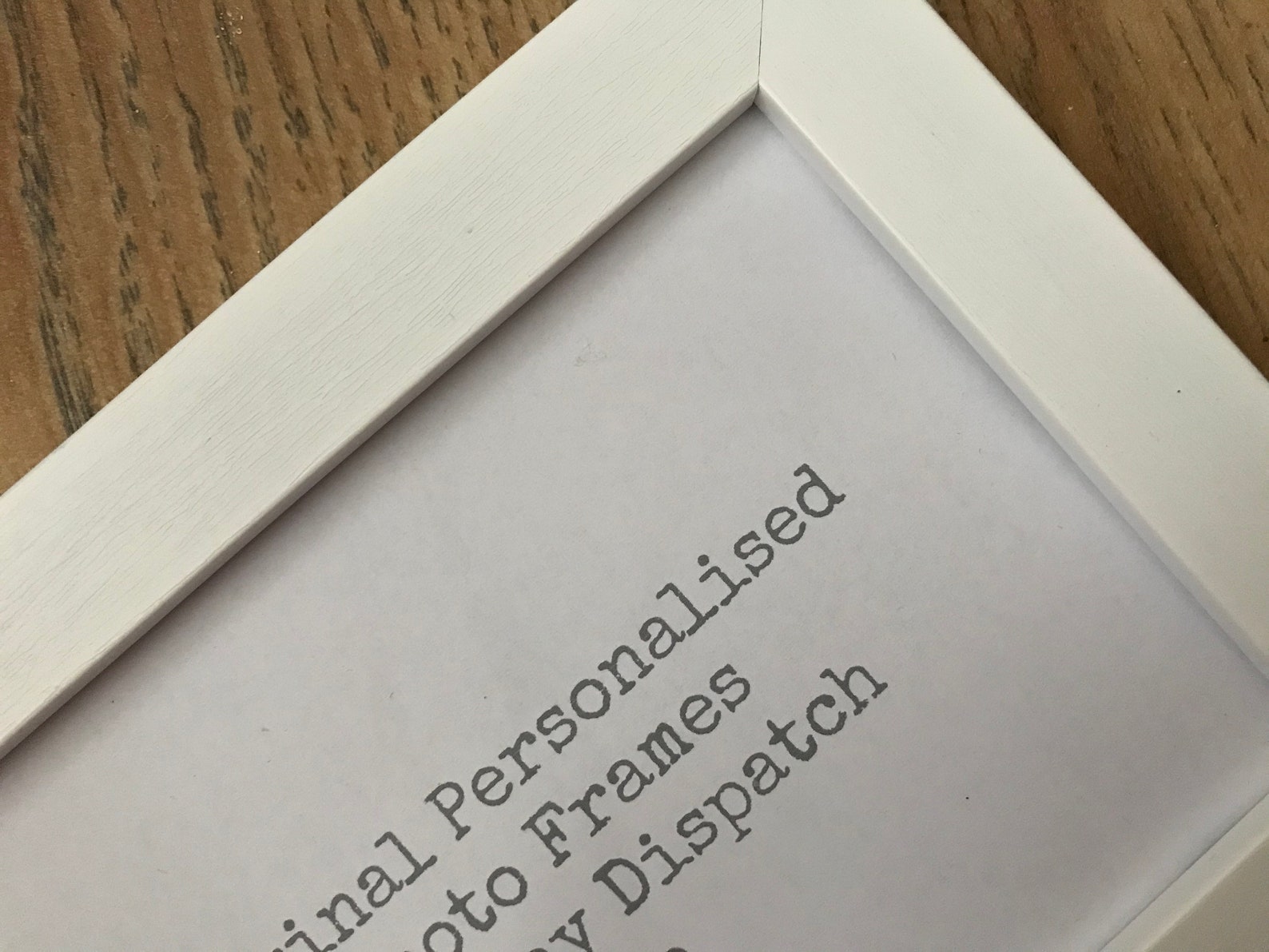 Personalised Handcrafted Newborn Baby Boy Girl Frame 6x4 Etsy