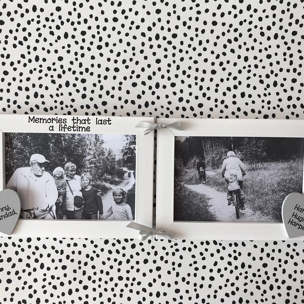 Grandparent Double 5x7 Picture Frame Etsy