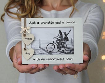 Personalised Friend Photo Frame,Friendship Gift