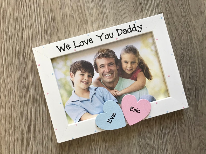 Handcrafted Personalised Happy Fathers Day We Love You Daddy Photo Picture Frame Keepsake Gift Any Wording 6x4 5x7 8x6 10x8 Weddings Portraits Frames Valresa Com Handcrafted Personalised Happy Fathers Day We Love You Daddy Photo Picture Frame Keepsake Gift Any Wording 6x4 5x7 8x6 10x8 Weddings Portraits Frames Valresa Com