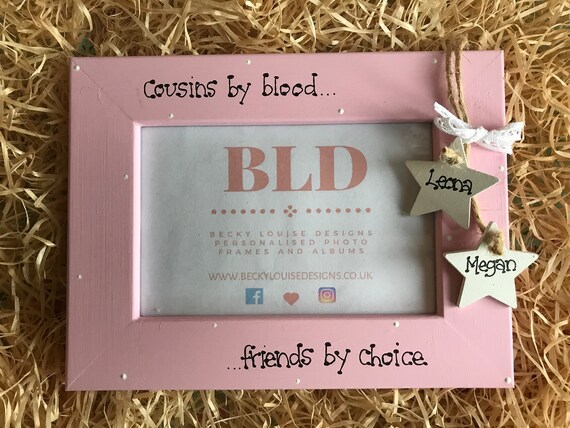 Friendship Quote Photo Frame Gift 6X4 5X7 8X6 10X8 ANY WORDING
