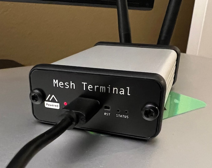 Mesh Terminal Meshtastic Node in Aluminum Case - Etsy