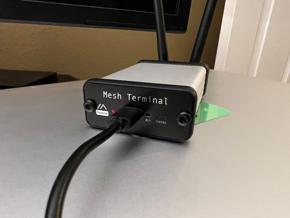 Mesh Terminal Meshtastic Node in Aluminum Case