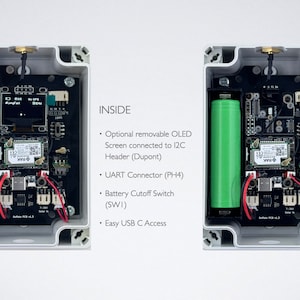 Waterproof off Grid Lora Communications Meshtastic Mesh Network Router ...