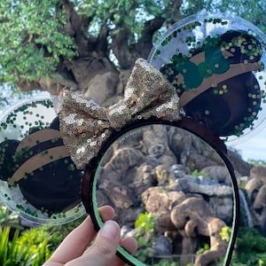 Safari Minnie and Mickey Ears - Animal Kingdom Disney Ears - Kilimanjaro Safaris mickey ears - Disney Safari Minnie Ears - Mickey Icon ears