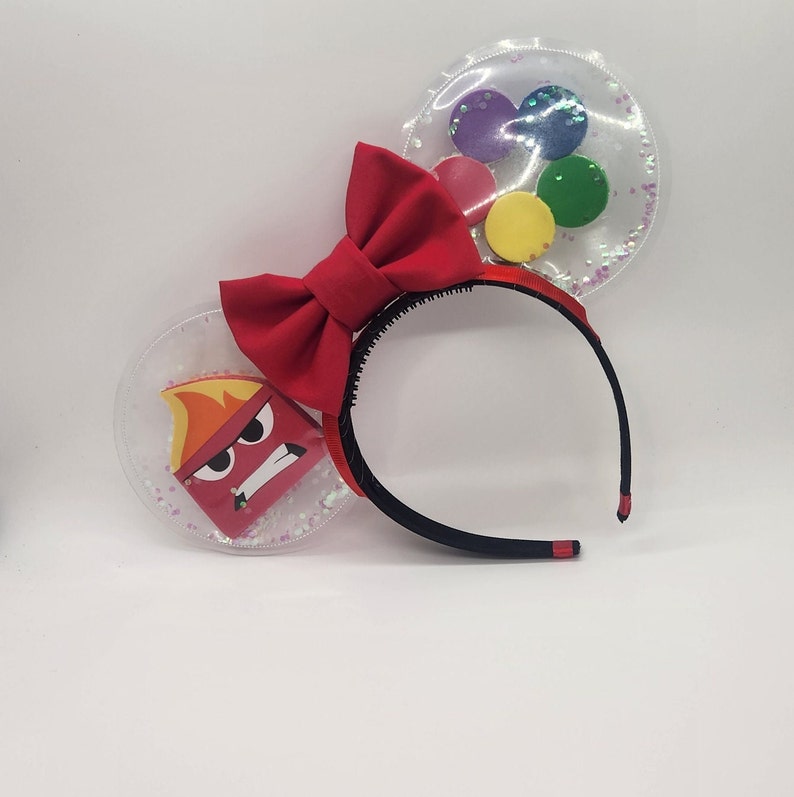 Core Memory Disney Ears Inside Out Minnie Ears Clearly - Etsy