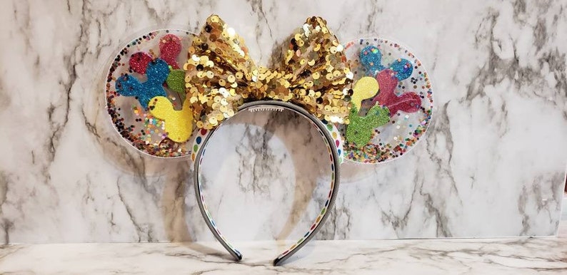 Mickey's 90th Birthday Minnie Ears  Mickey Balloon Ears  image 2