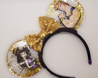 Hercules and Megara Minnie Ears - Hercules Mickey Ears - Megara Disney Ears - Herc and Meg ears - Pegasus Mickey Ears - Hercules and Pegasus