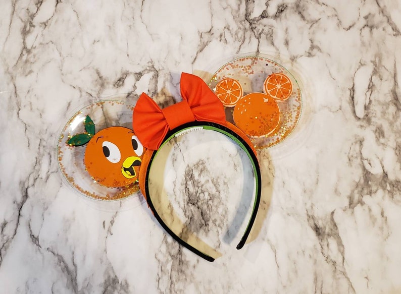 Orange Bird Minnie Ears Orange Bird Mickey Ears Florida Etsy
