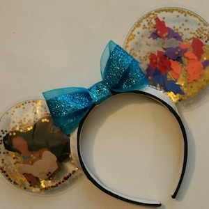 Colors of the Wind - Pocahontas - clear ears - clearly magic - Disney ears - Minnie ears - Disney world -Meeko Minnie Ears