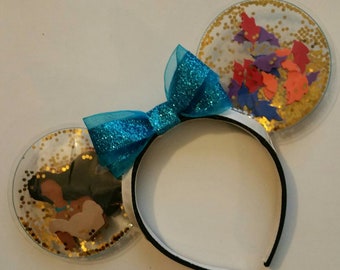 Colors of the Wind - Pocahontas - clear ears - clearly magic - Disney ears - Minnie ears - Disney world -Meeko Minnie Ears