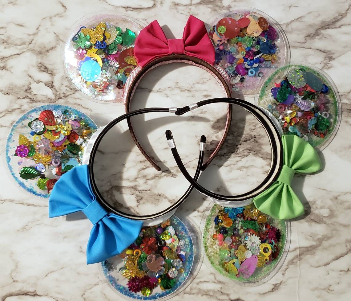 Confetti Minnie Ears - Confetti Disney Ears - Shaker Disney  display picture 3