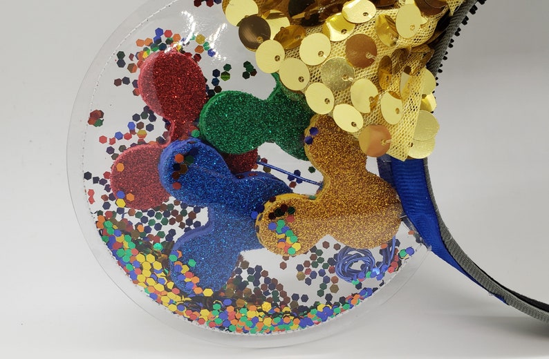 Mickey's 90th Birthday Minnie Ears  Mickey Balloon Ears  image 8