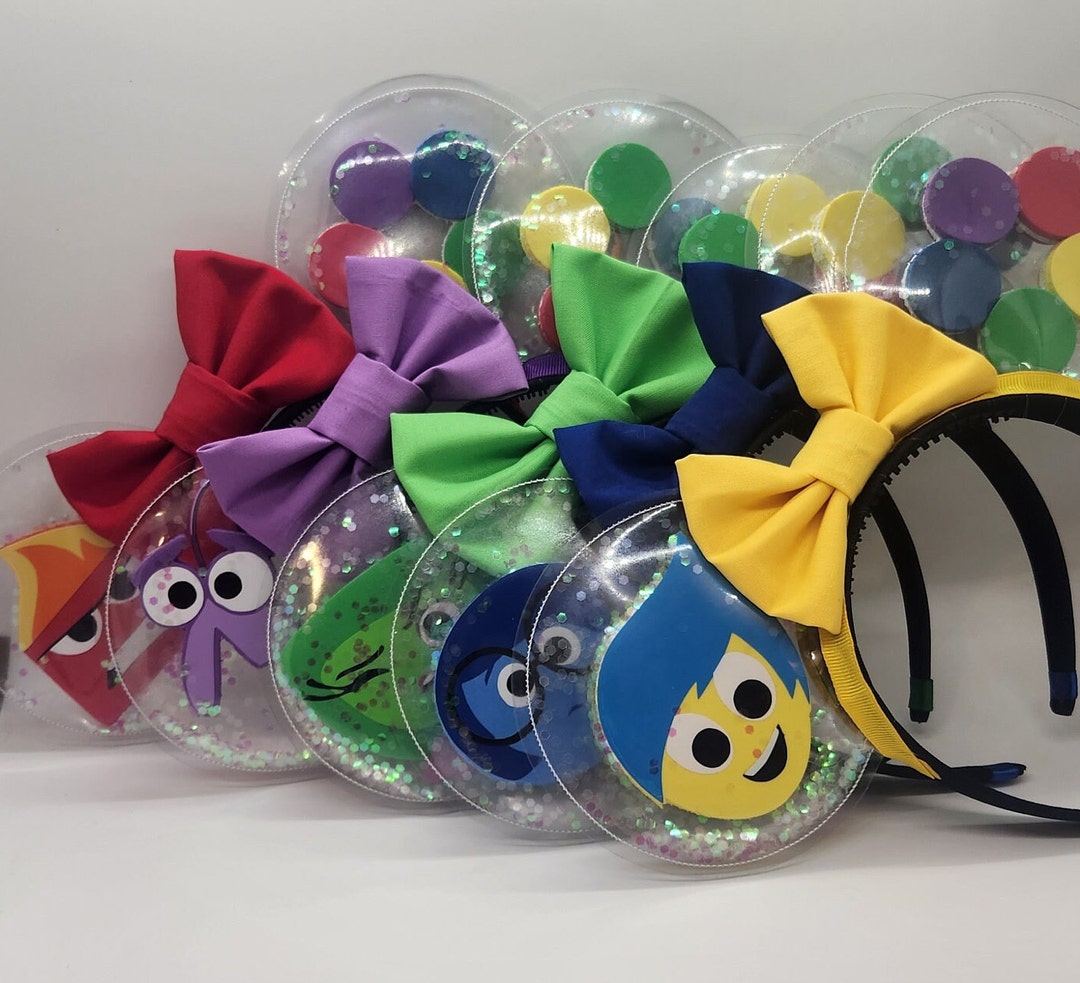 Core Memory Disney Ears - Inside Out Minnie Ears - Clearly Magic Clear ...