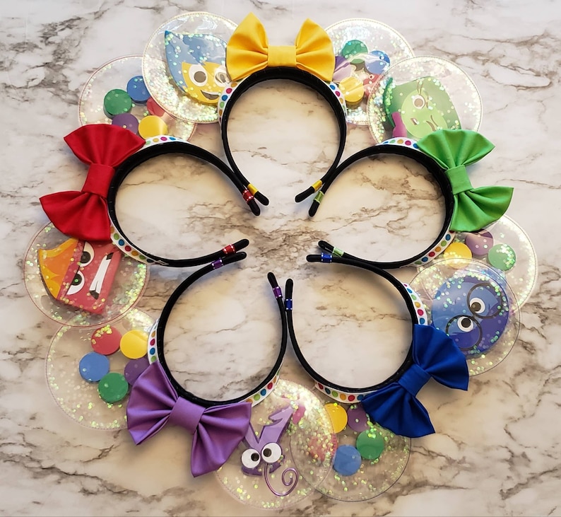 Core Memory Disney Ears Inside Out Minnie Ears Clearly - Etsy