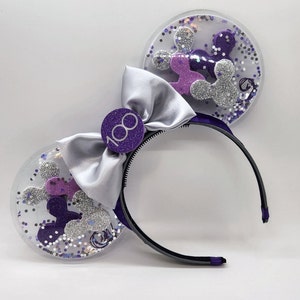 100 Years of Wonder Minnie Ears, Mickey Balloon Ears, Clearly Magic Clear Ears