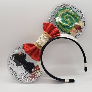 Moana Minnie Ohren - Moana Disney Ohren - Herz von Tefiti - Moana Micky Ohren - Island Prinzessin Ohren - Moana Kostüm Ohren - Disney Prinzessin