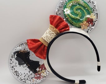 Moana Minnie Ears - Moana Disney ears - Heart of Tefiti - Moana Mickey Ears - Island Princess ears - Moana costume ears - Disney princess