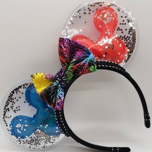 Mickey Balloon Disney ears - Clear Balloon Minnie ears - Disney Balloon ears - Mickey Balloon Minnie Ears - Clearly Magic Clear Ears -