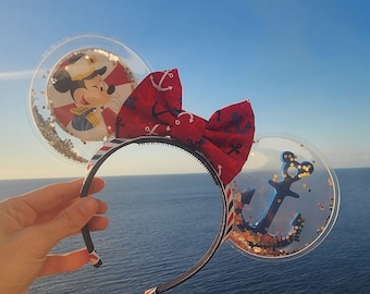 Crociera attraverso la vita orecchie di Minnie trasparenti orecchie di  Topolino Disney Cruise Line orecchie di Minnie Disney Cruise orecchie di