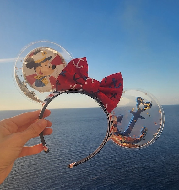 Cruising Through Life Clear Minnie Ears - Disney Cruise Line 