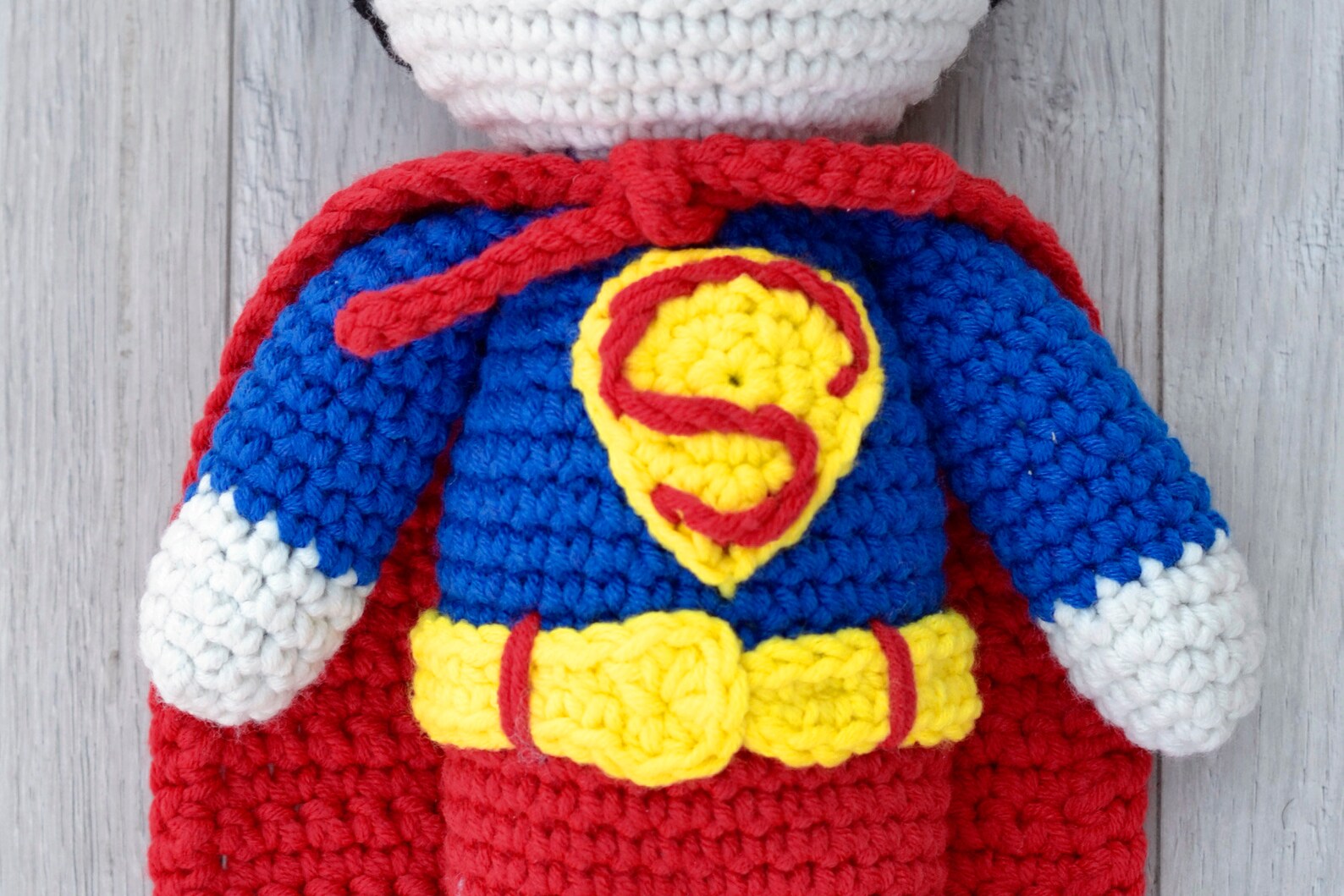 Superman Crochet Pattern Amigurumi PDF Etsy
