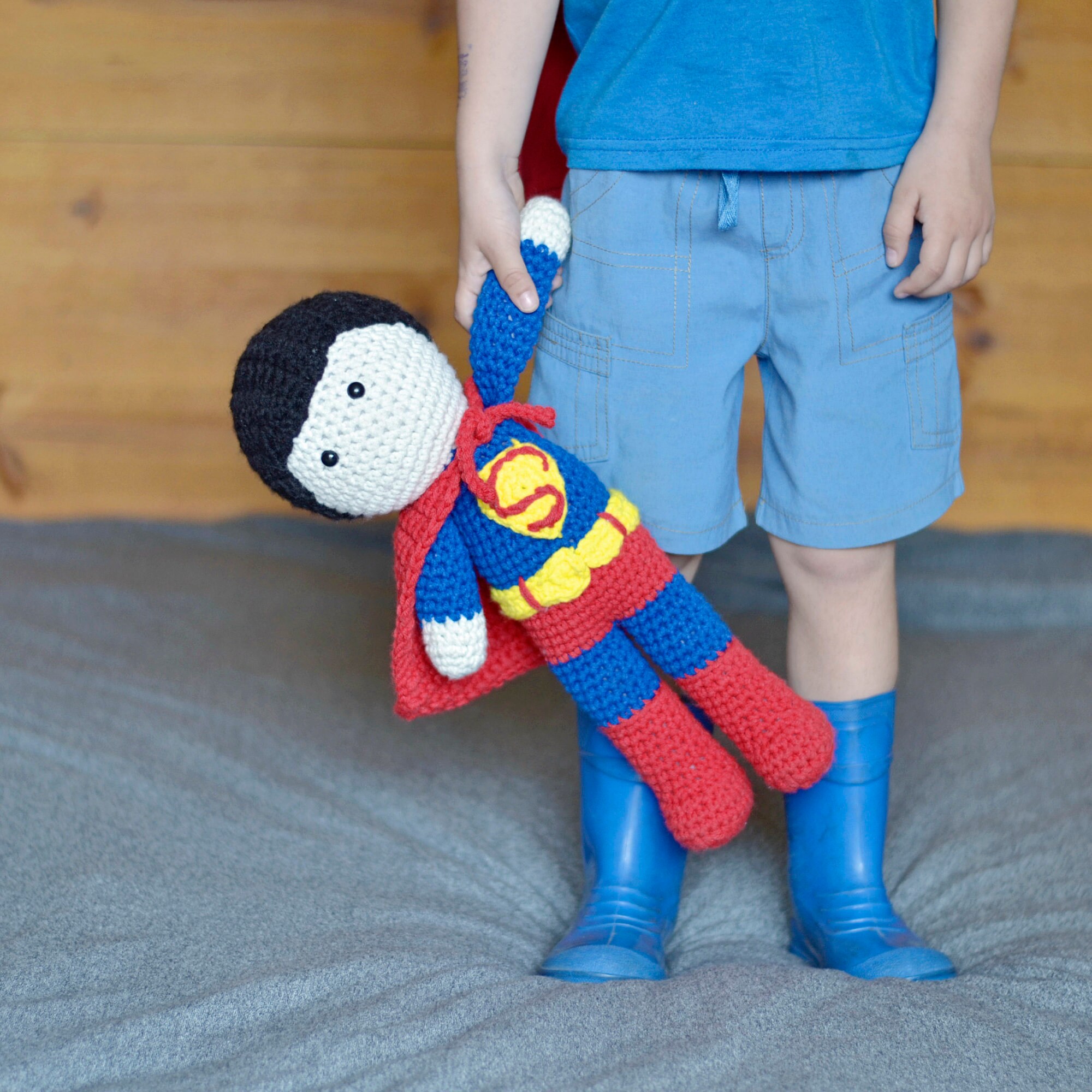 Superman Crochet Pattern Amigurumi PDF Etsy