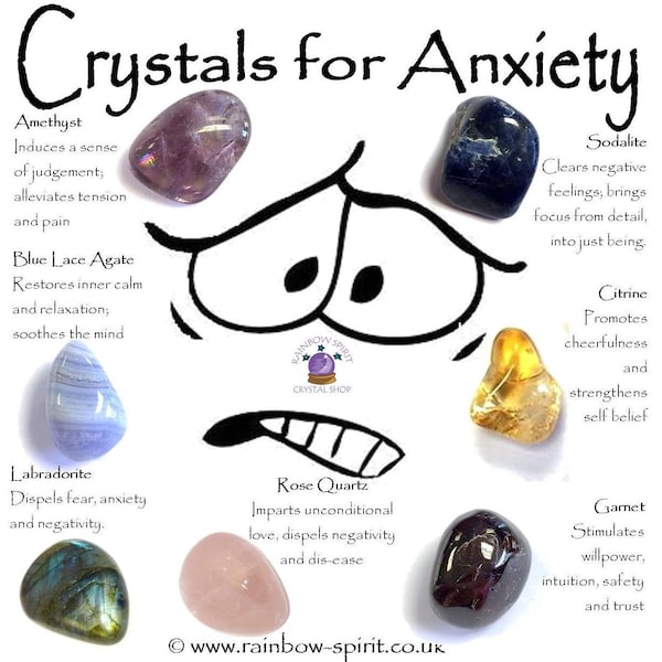 Crystal Set for Anxiety Support