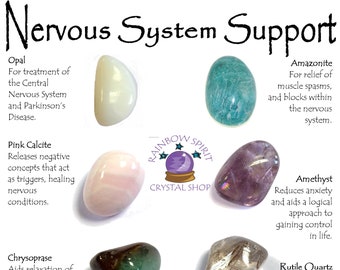 Nervous System Support Crystal Set