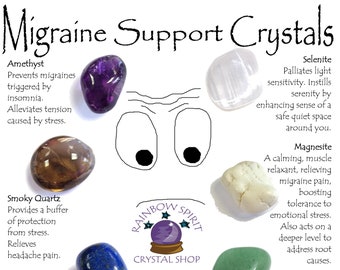 Migraine Support Crystal Set