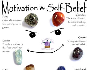 Motivation & Self Belief Crystals