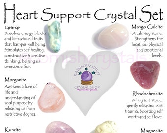 Heart Support Crystal Set
