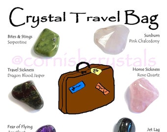 Travel Bag Crystal Set