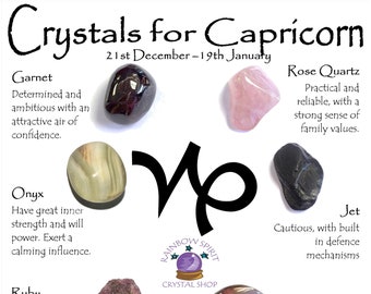 January birth crystal store