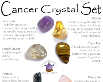 Crystals for Cancer