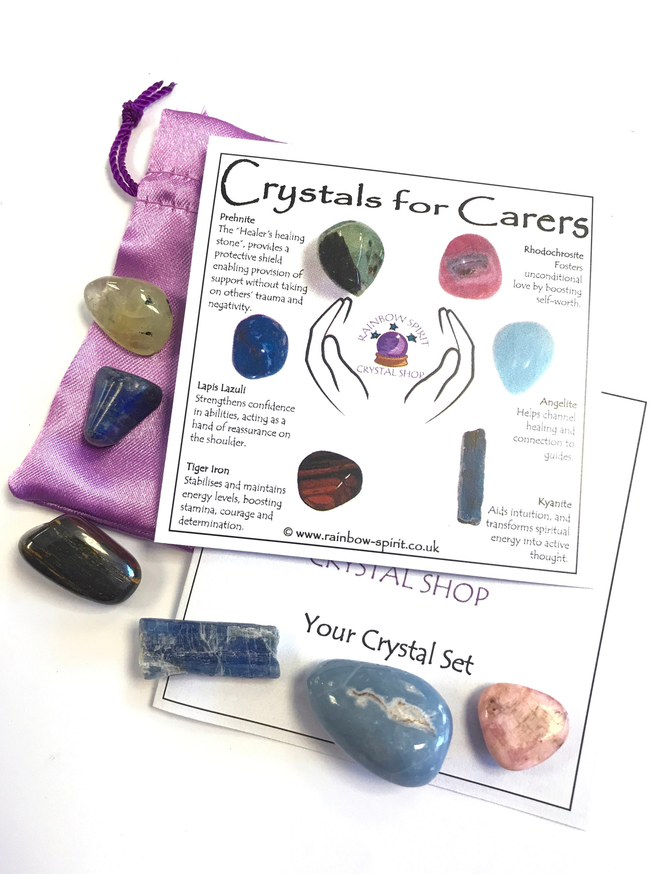 Carer's Support Crystal Set - Etsy