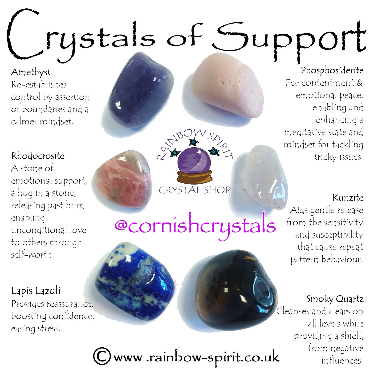 Support Crystal Set - Etsy
